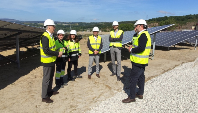 La Xunta destaca el compromiso de Magnesitas de Rubián con la eficiencia energética y la sostenibilidad