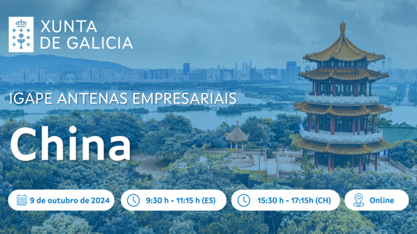 Nuevo WEBINAR PAÍS desde la ANTENA IGAPE en CHINA