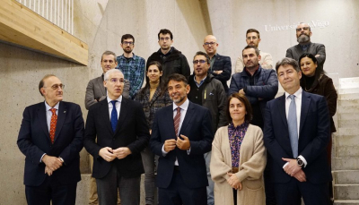 La Xunta destaca que el convenio entre Telespazio y la Universidad de Vigo es un ejemplo de las simbiosis que genera el Polo Aeroespacial de Galicia